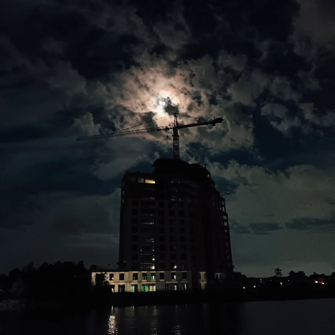 Super cool full moon this weekend.